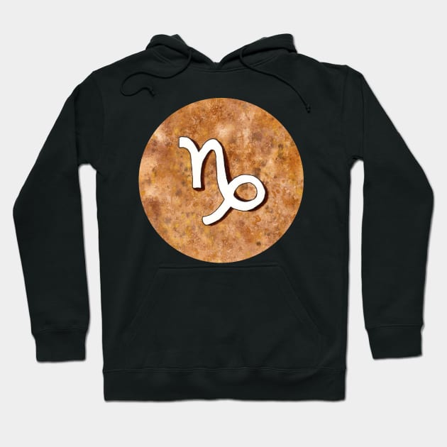 Capricorn astrological sign Hoodie by Savousepate